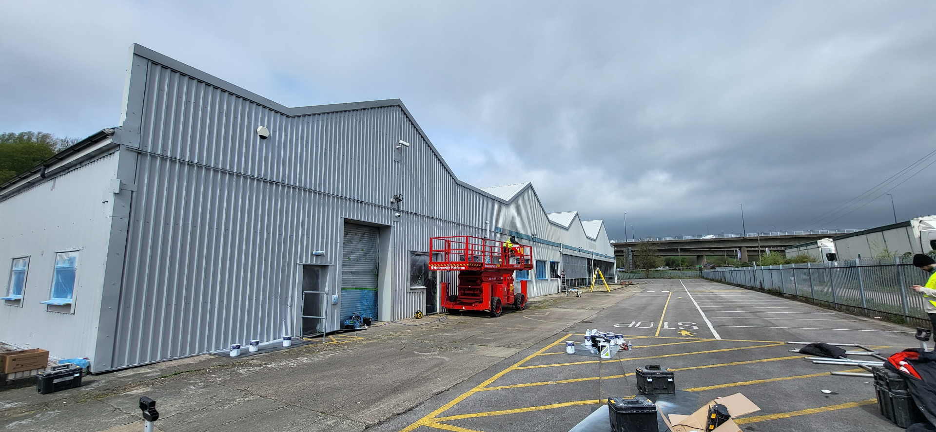 Industrial Cladding Spraying